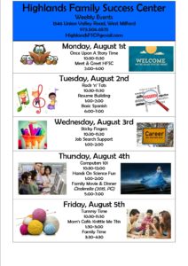 free events northern new jersey – Highlands Family Success Center